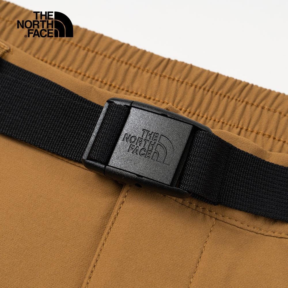 -特價出清!滿3000免運-[雙和專賣店]The North Face 男 防潑水彈性快乾長褲/7WCV/褐色-細節圖3