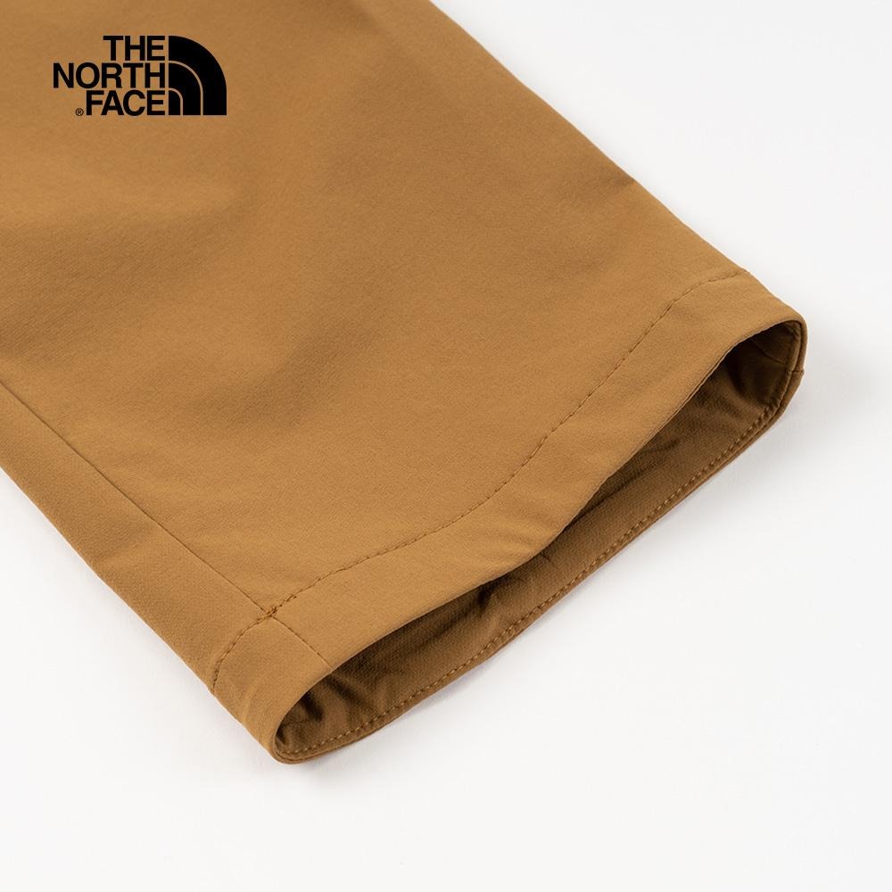 -特價出清!滿3000免運-[雙和專賣店]The North Face 男 防潑水彈性快乾長褲/7WCV/褐色-細節圖6