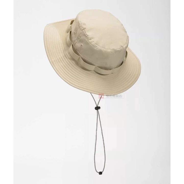 -滿3000免運-[雙和專賣店]THE NORTH FACE 吸濕排汗防曬遮陽帽/5FXF/砂灰-細節圖2