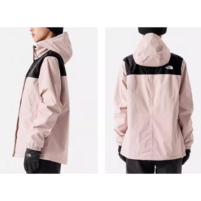 -滿3000免運-[雙和專賣店] THE NORTH FACE 女 DV刷毛兩件式外套/7QW6/粉.黑-細節圖3