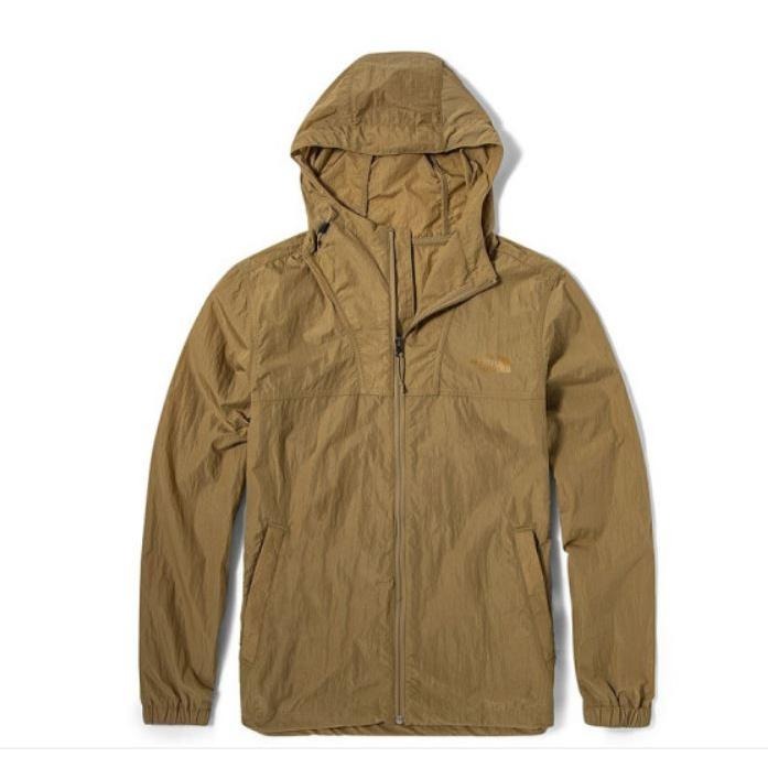 -7折特價-滿3000免運 [雙和專賣店]The North Face 男 防風防潑水兜帽外套/5AZK/卡其色-細節圖3