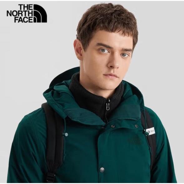 -7折特價-[雙和專賣店] THE NORTH FACE 男 DV刷毛兩件式外套/7QSZ/綠.黑-細節圖5