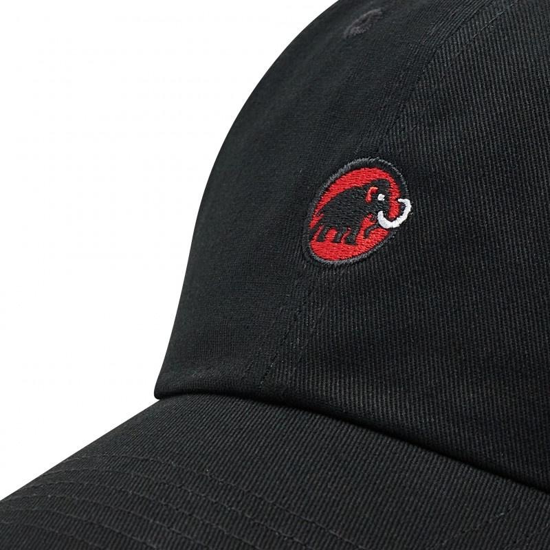 -滿3000免運-[雙和專賣店] MAMMUT 長毛象 Baseball Cap 棒球帽/119100051/黑-細節圖5