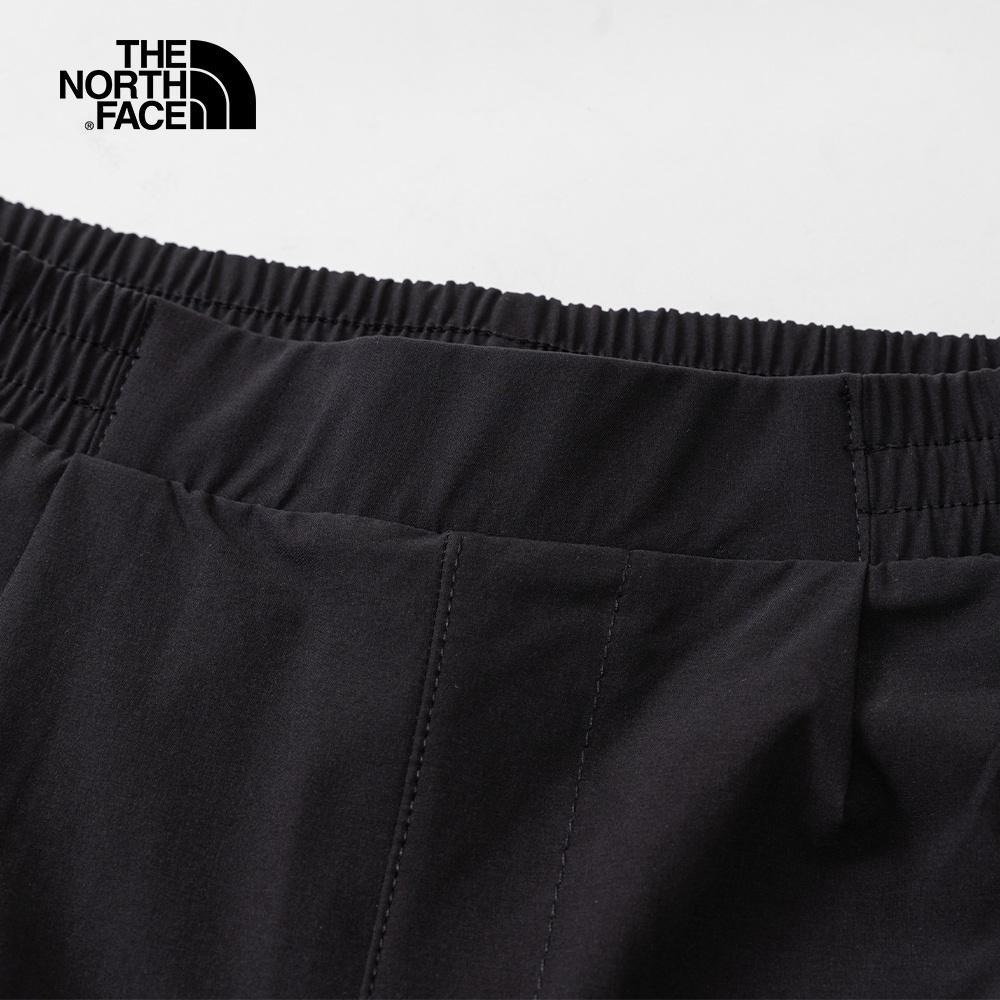 -滿3000免運-[雙和專賣店]THE NORTH FACE 女 防曬防潑水休閒長褲/5JX3/黑-細節圖5