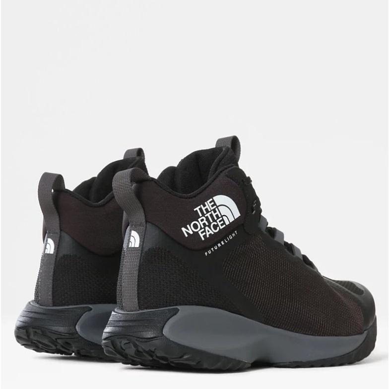 -7折特價-滿3000免運 [雙和專賣店] THE NORTH FACE 男 防水中筒徒步鞋/5JCQ/黑-細節圖3