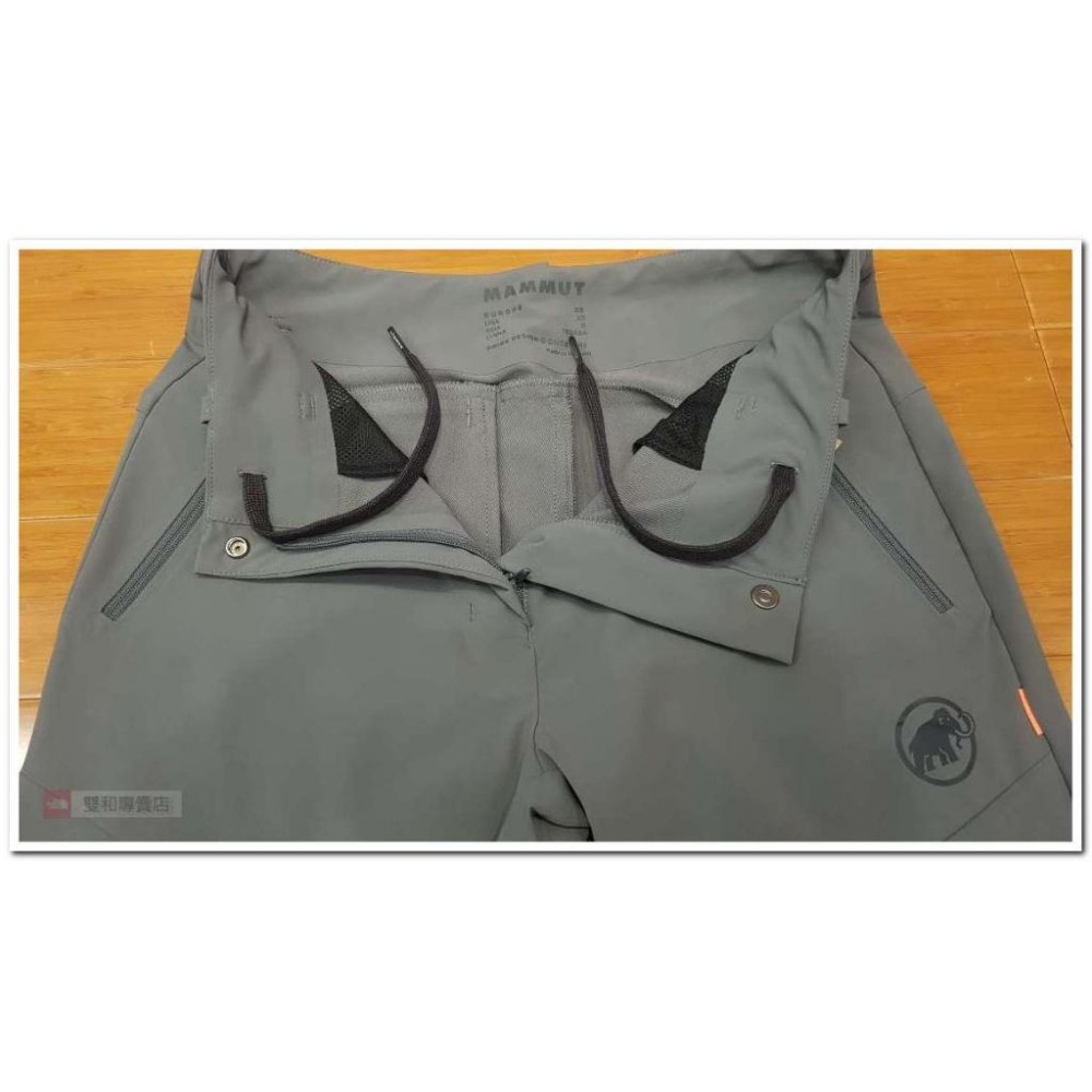 -滿3000免運-MAMMUT長毛象 TREKKERS 3.0 SO Pants 女彈性防風長褲/10210081-細節圖2