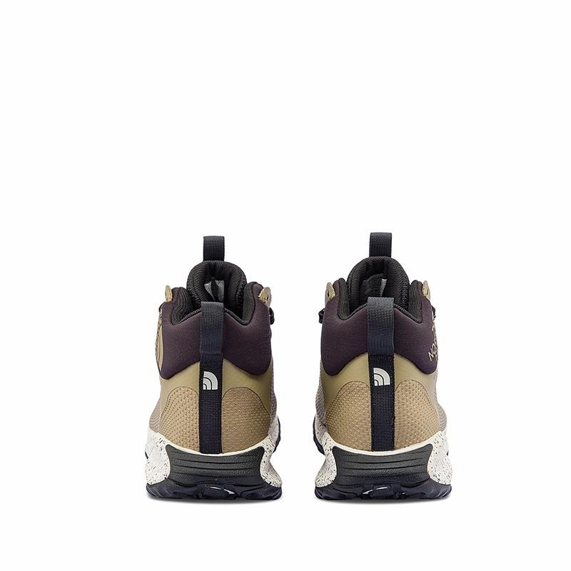 -7折特價-滿3000免運 [雙和專賣店] THE NORTH FACE 男 防水中筒徒步鞋/5JCQ/卡其-細節圖4
