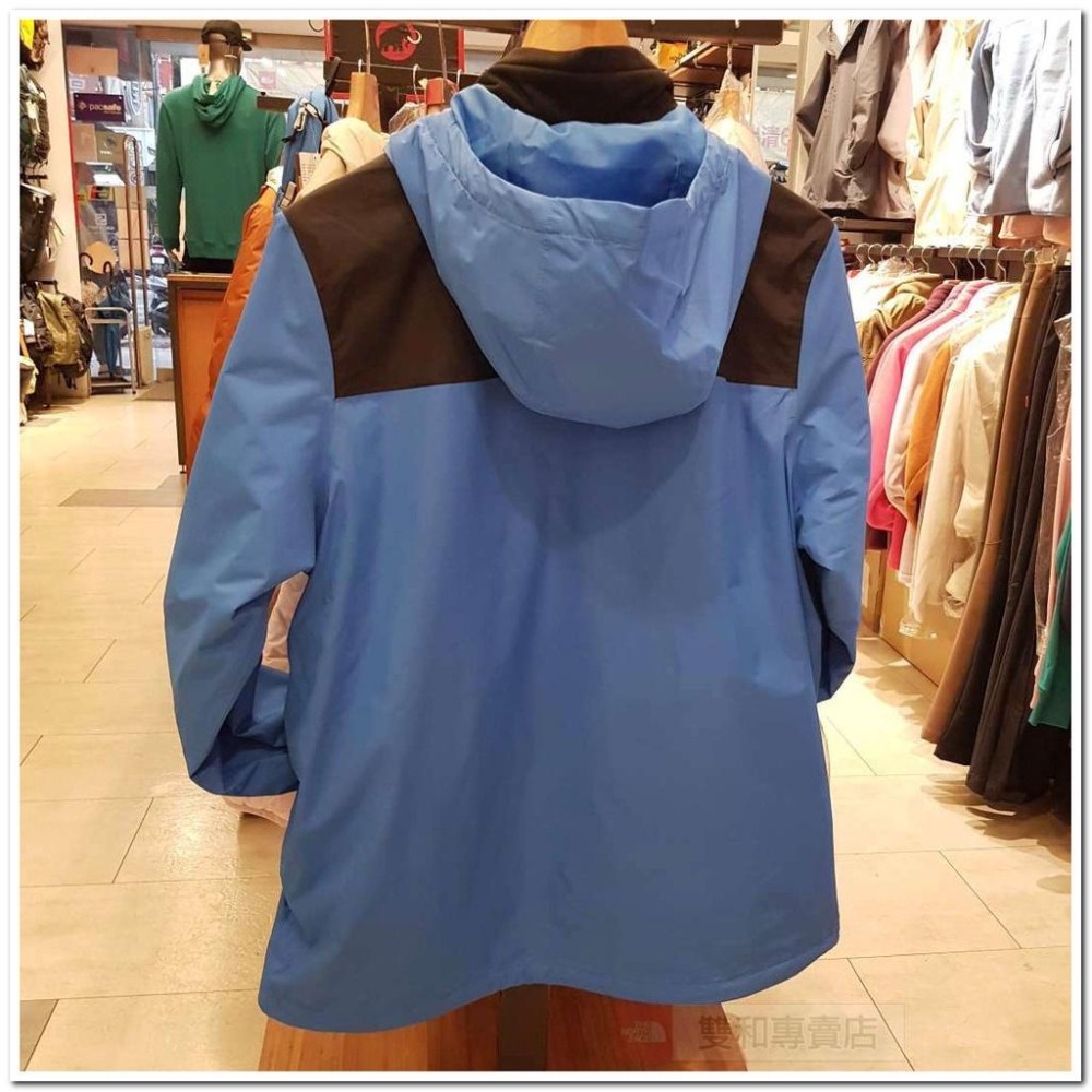 -7折特價-[雙和專賣店] THE NORTH FACE 男 DV 刷毛兩件式外套/7W7T/音速藍-細節圖4