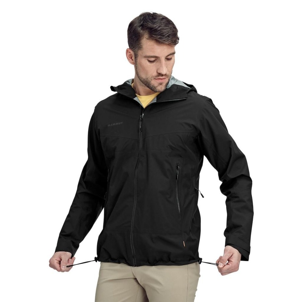 -滿3000免運-[MAMMUT]男GT 防水外套/Convey Tour HS Hooded/101027840/黑-細節圖5