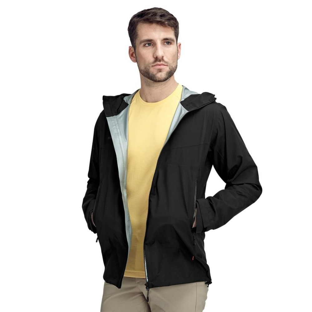 -滿3000免運-[MAMMUT]男GT 防水外套/Convey Tour HS Hooded/101027840/黑-細節圖6