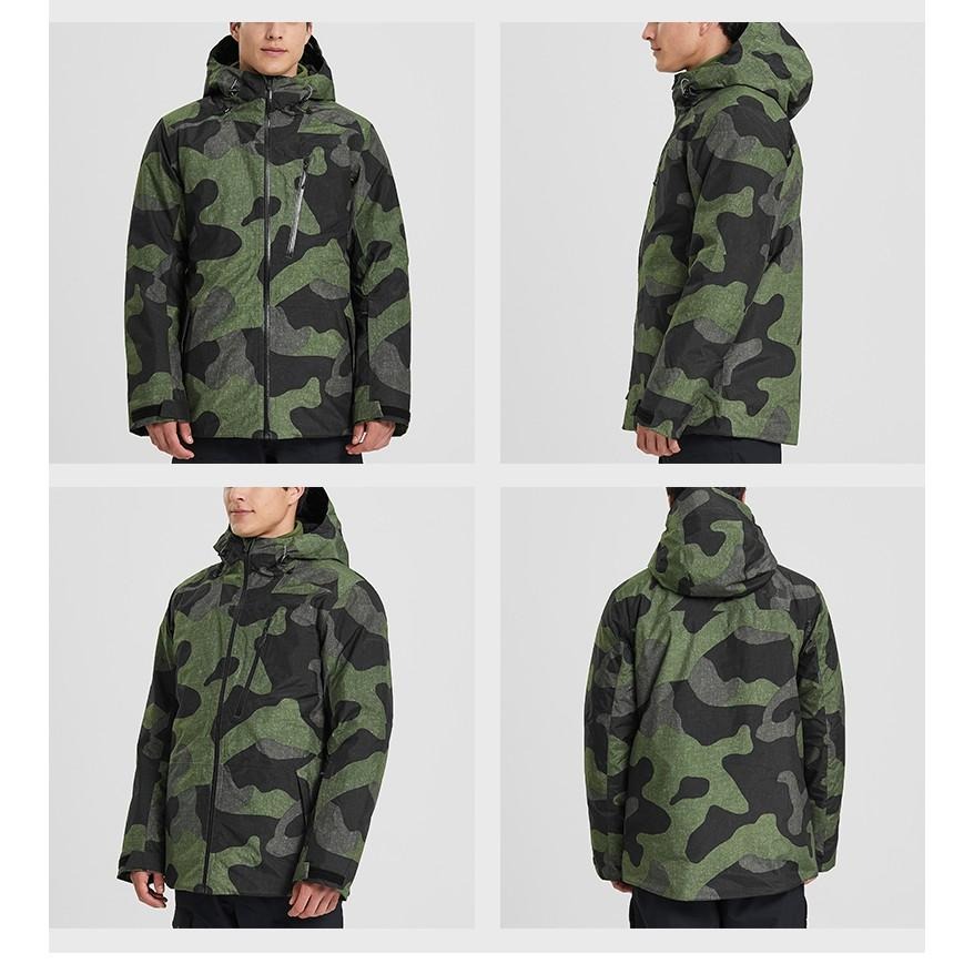 -七折特價-滿3000免運 [雙和專賣店] THE NORTH FACE 男 DV防水保暖雪衣外套/3LZL/迷彩-細節圖2