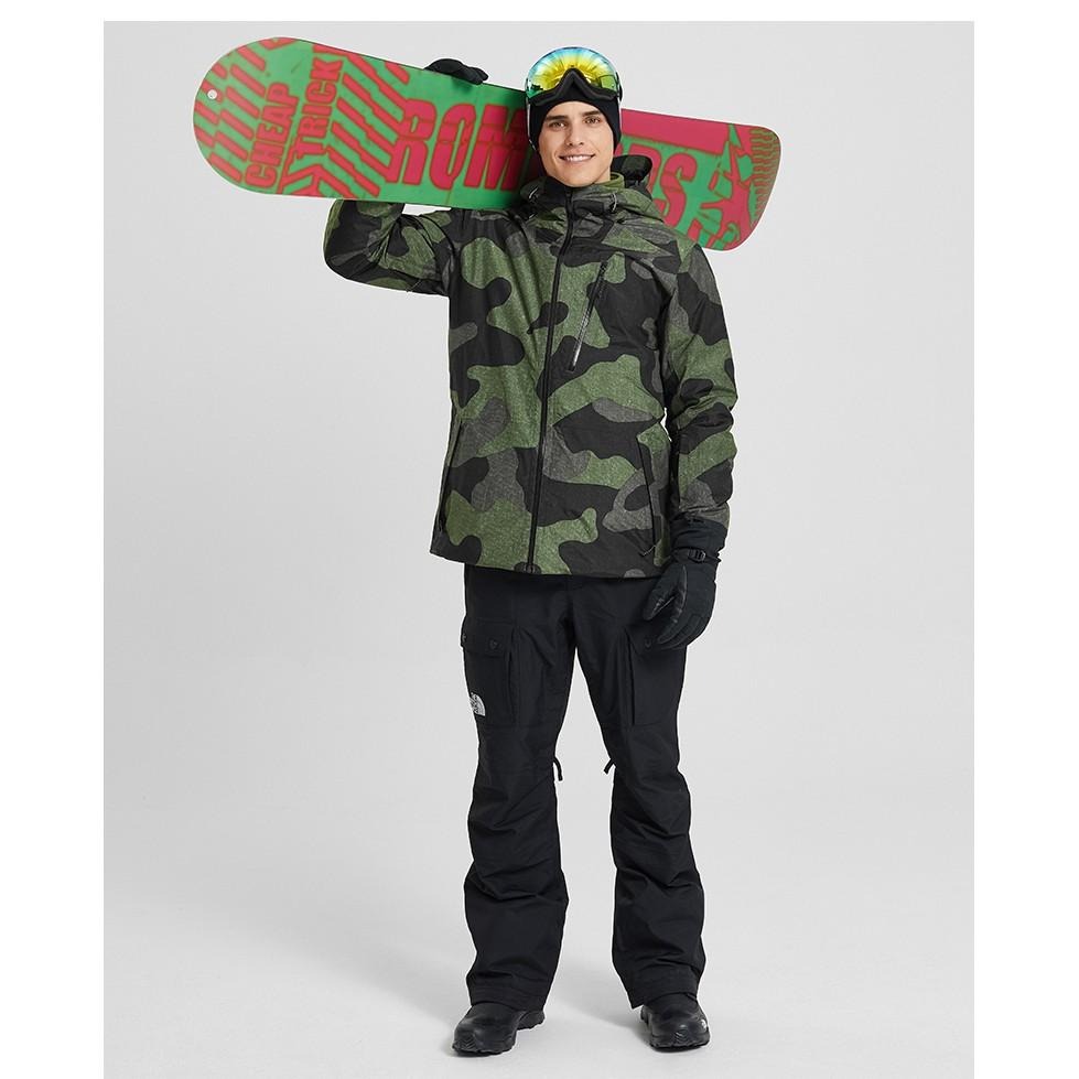 -七折特價-滿3000免運 [雙和專賣店] THE NORTH FACE 男 DV防水保暖雪衣外套/3LZL/迷彩-細節圖6