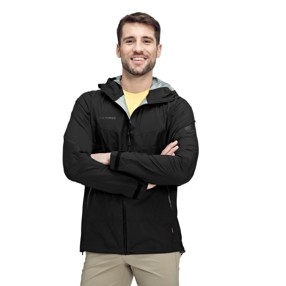 滿3000免運[MAMMUT]男GT 防水外套/Convey Tour HS Hooded/101027840/藍寶石-細節圖2