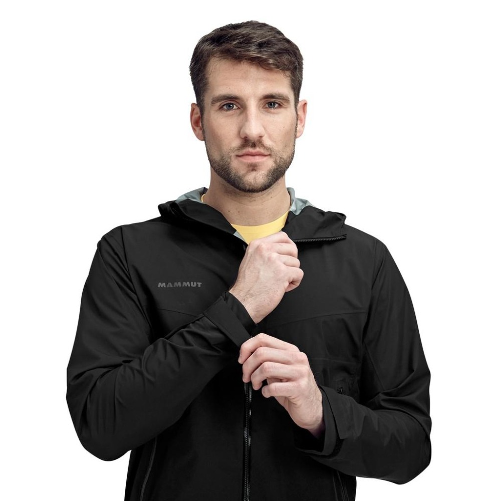 滿3000免運[MAMMUT]男GT 防水外套/Convey Tour HS Hooded/101027840/藍寶石-細節圖4