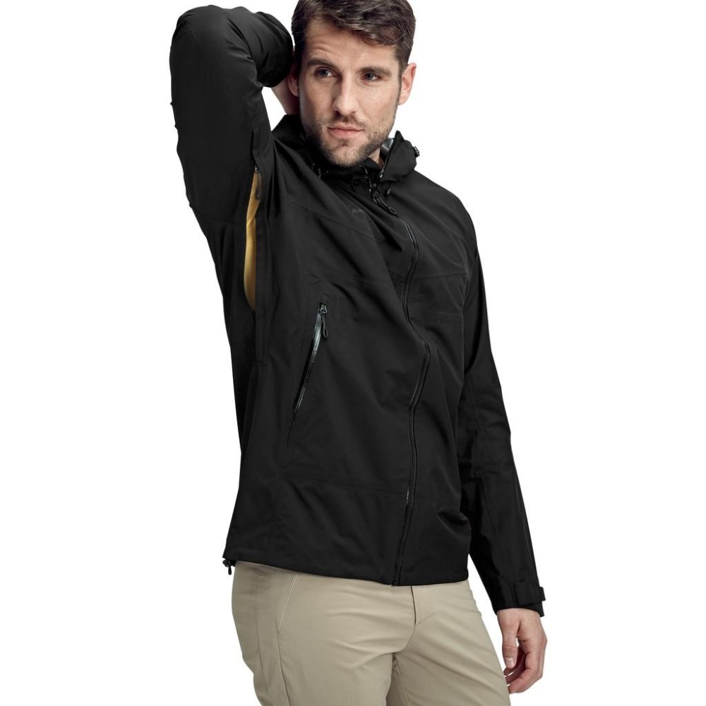 滿3000免運[MAMMUT]男GT 防水外套/Convey Tour HS Hooded/101027840/藍寶石-細節圖8