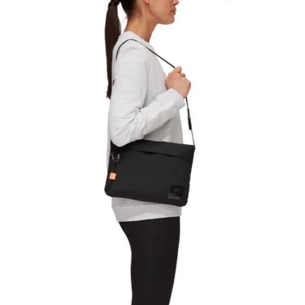 -滿3000免運-MAMMUT Xeron Sacoche 2L 經典日常側背包/281000180/黑-細節圖3