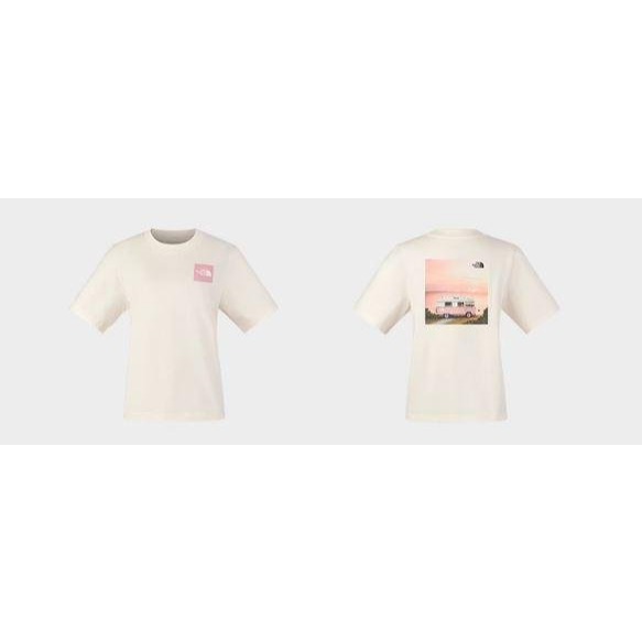 -滿3000免運-[雙和專賣店] THE NORTH FACE 女 吸濕排汗短袖T恤/8DCH/沙白-細節圖6