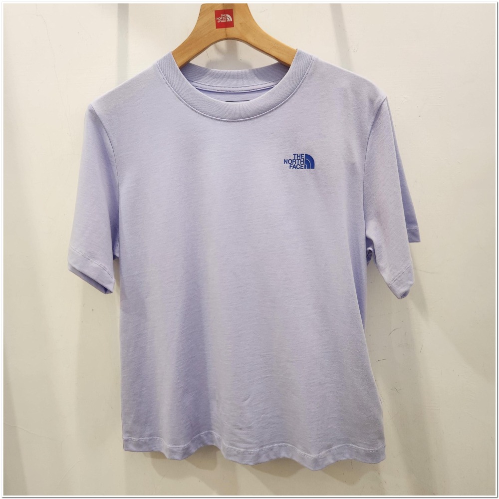 -滿3000免運-[雙和專賣店] THE NORTH FACE 女 短袖T恤/8DCJ/紫-細節圖3