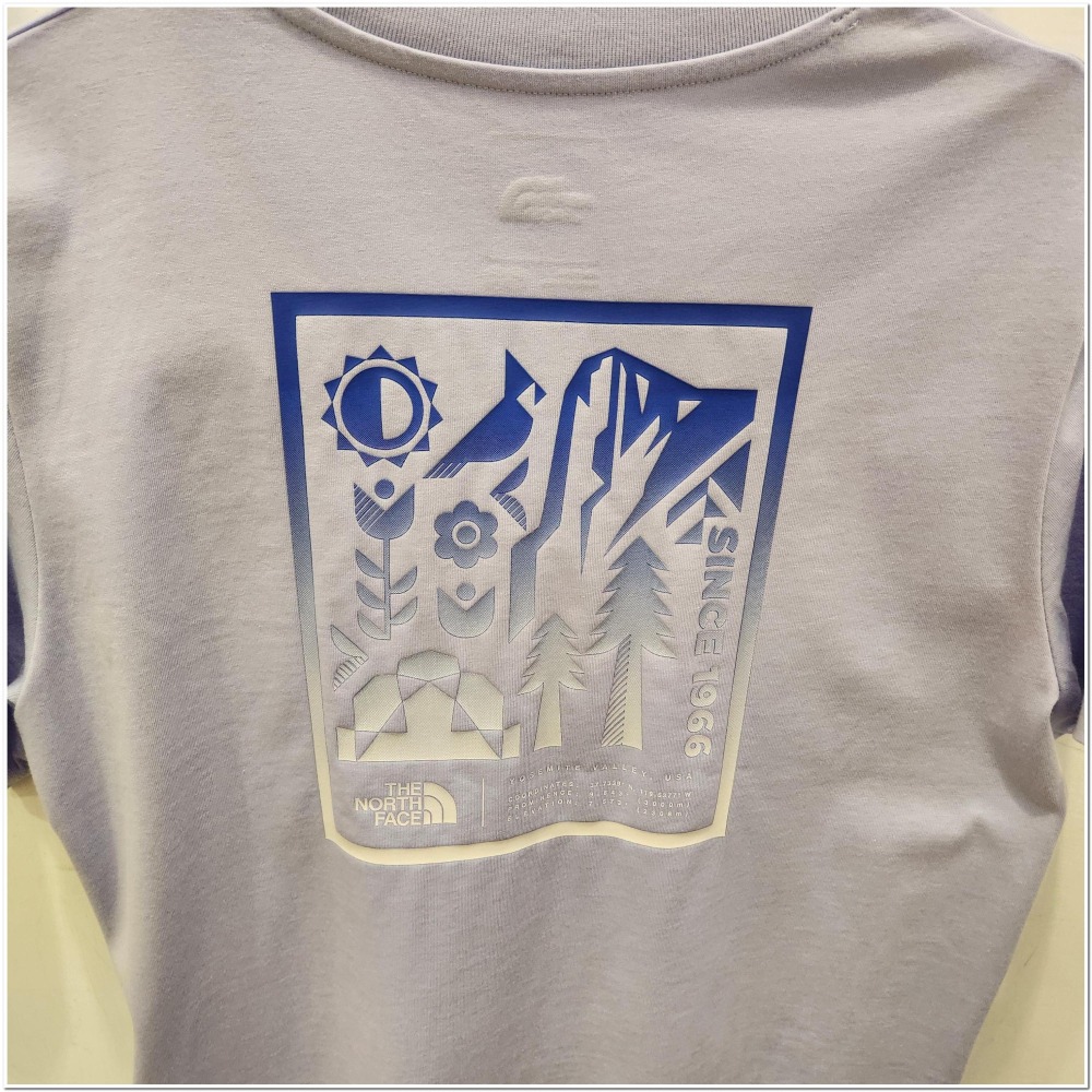-滿3000免運-[雙和專賣店] THE NORTH FACE 女 短袖T恤/8DCJ/紫-細節圖4