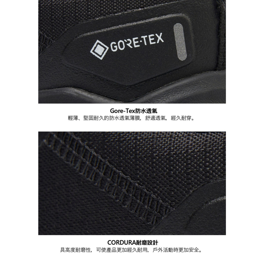 -滿3000免運-[雙和專賣店]The North Face 女 防水低筒徒步鞋/8AEH/黑-細節圖7