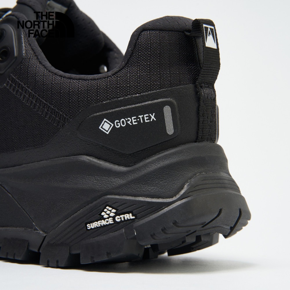 -滿3000免運-[雙和專賣店]The North Face 女 防水低筒徒步鞋/8AEH/黑-細節圖8