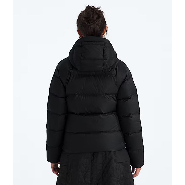 -滿3000免運-[雙和專賣店]THE NORTH FACE 女 600fill兜帽羽絨外套/8ENC/黑-細節圖2