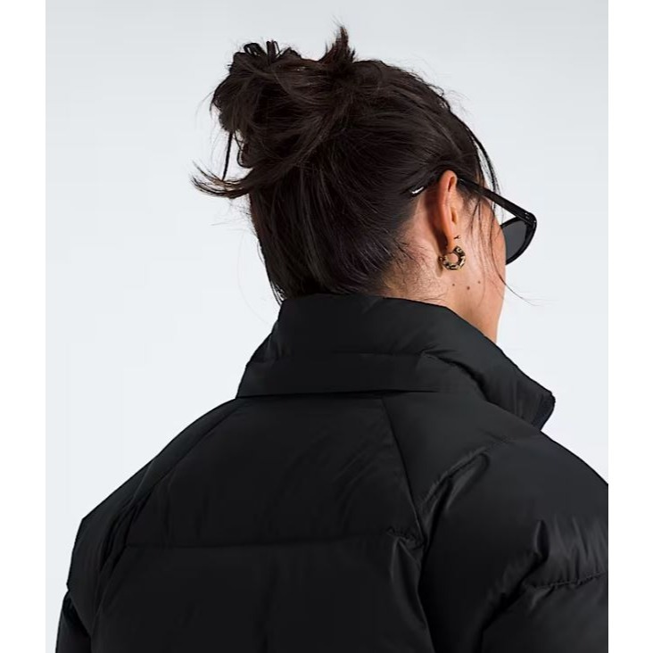 -滿3000免運-[雙和專賣店]THE NORTH FACE 女 600fill兜帽羽絨外套/8ENC/黑-細節圖5