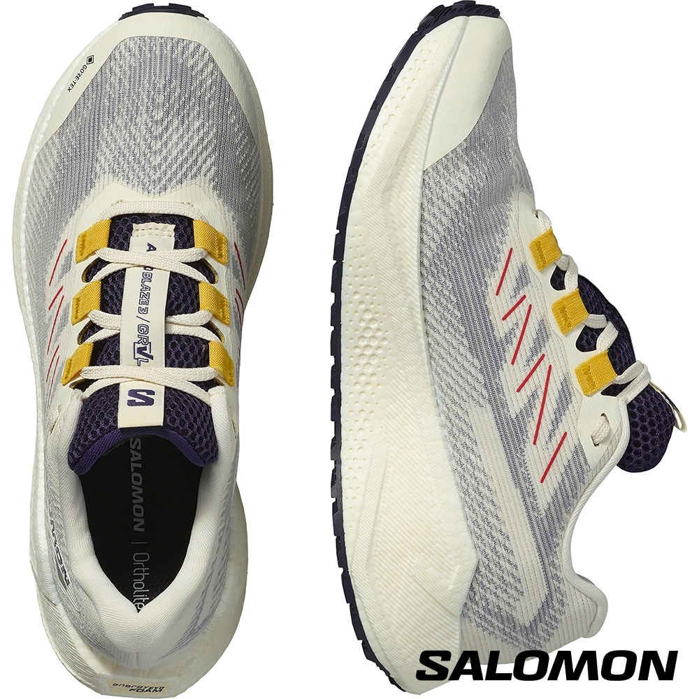 -滿3000免運-Salomon 女 AERO BLAZE 3 GRVL Goretex 運動鞋/L47974100-細節圖4