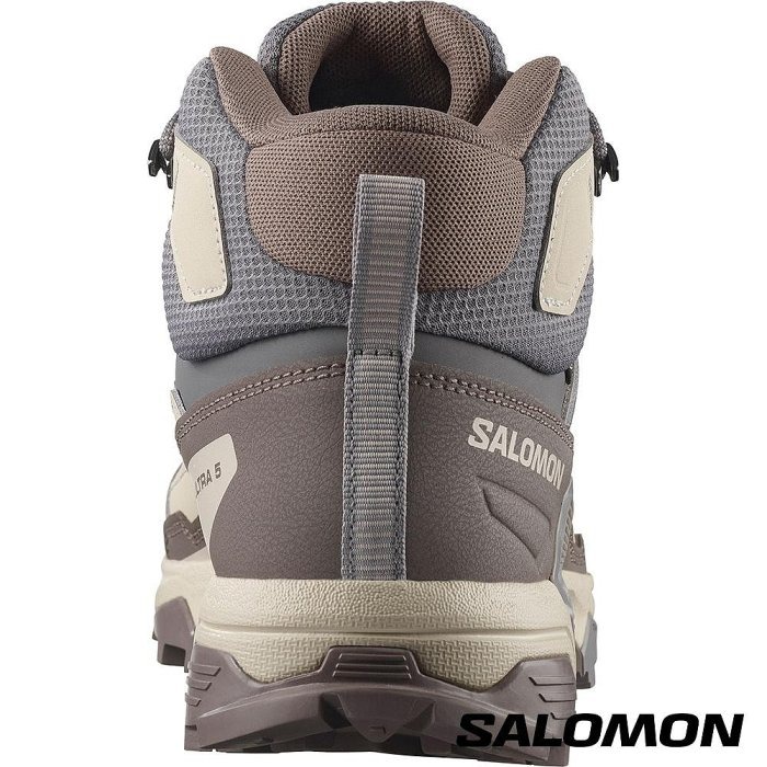 -滿3000免運-Salomon 女 X ULTRA 5 Goretex 中筒登山鞋/L47854900-細節圖5