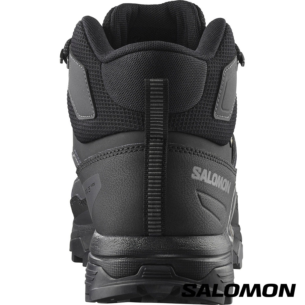 -滿3000免運-Salomon 男 X ULTRA 5 Goretex 中筒登山鞋 寬楦/L47755400-細節圖7