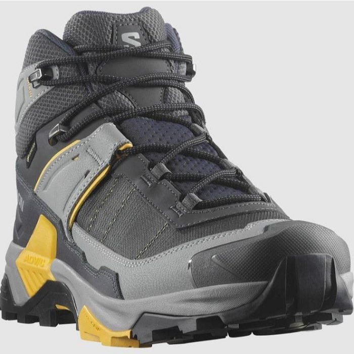 -滿3000免運-Salomon 男 X ULTRA 5 Goretex 中筒登山鞋/L47754100-細節圖5