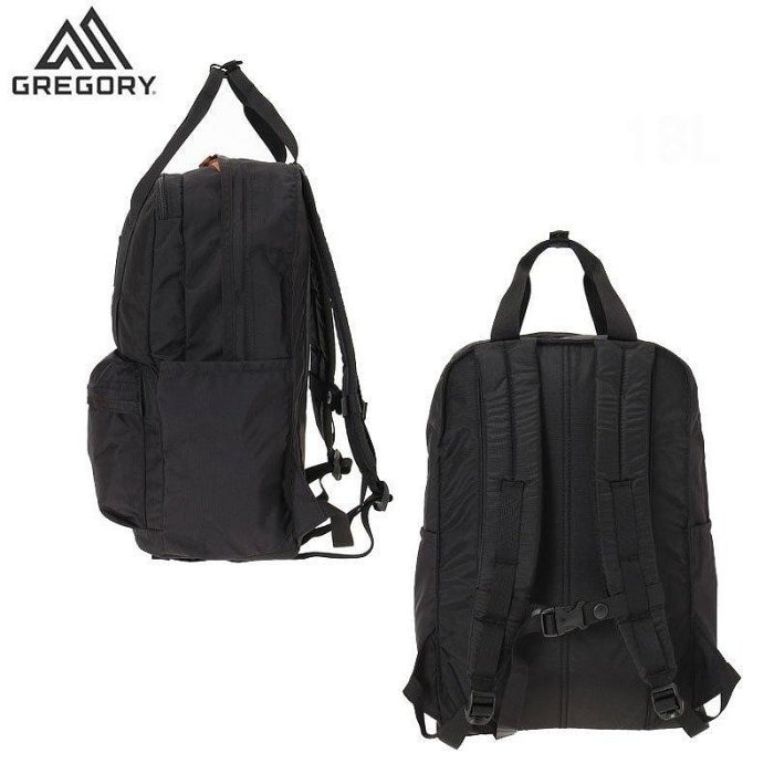 [雙和專賣店] GREGORY 18L EASY PEASY DAY休閒後背包/GG103868/黑-細節圖3