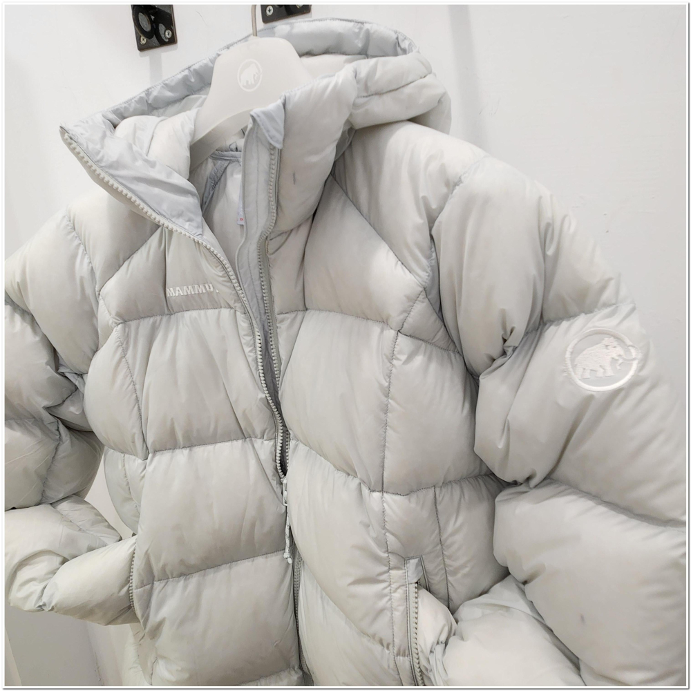 MAMMUT 長毛象 女 保暖羽絨外套/Glacier Glow IN Hooded/101304480/鼠尾草銀綠-細節圖3