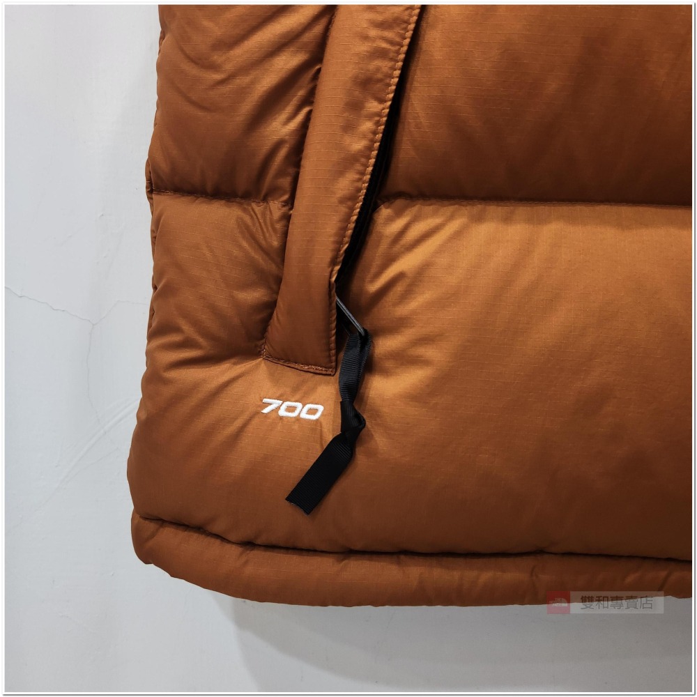 -滿3000免運-雙和專賣店【經典復刻】THE NORTH FACE1996 Nuptse羽絨背心/3JQQ/棕黑-細節圖5