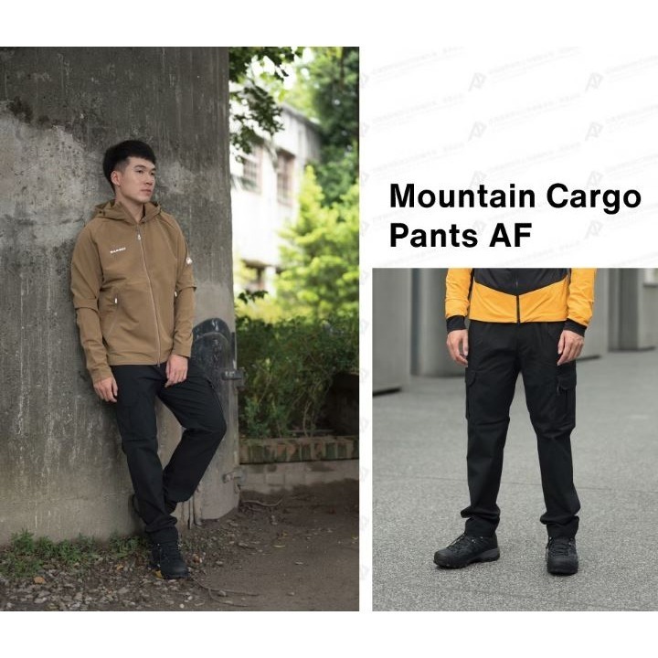 MAMMUT 長毛象 Mountain Cargo Pants AF Men 山系工裝長褲/102202140/黑-細節圖8