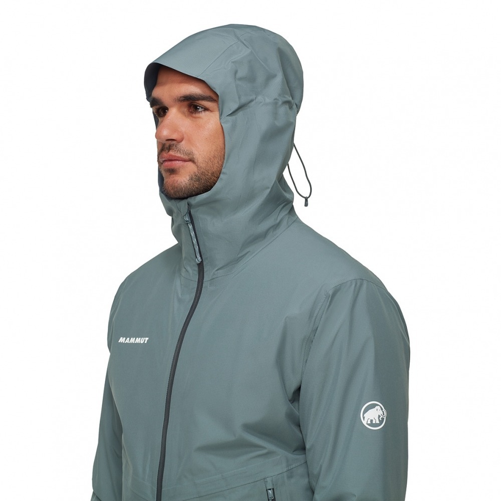 MAMMUT長毛象Alto Light 3 in 1 HS Hooded 男超輕量防水兩件式化纖外套/101030860-細節圖8