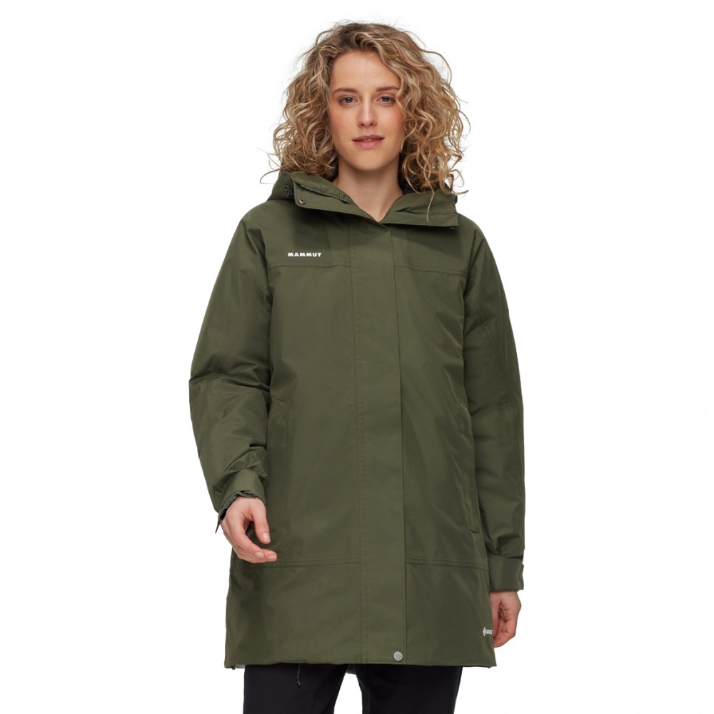 MAMMUT長毛象Treeline HS Thermo Hooded 女 GTX防水羽絨保暖連帽外套/101032270-細節圖2