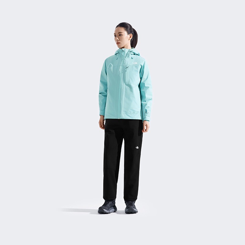 THE NORTH FACE 女 DV羽絨兩件式外套/8ED1/藍-細節圖3