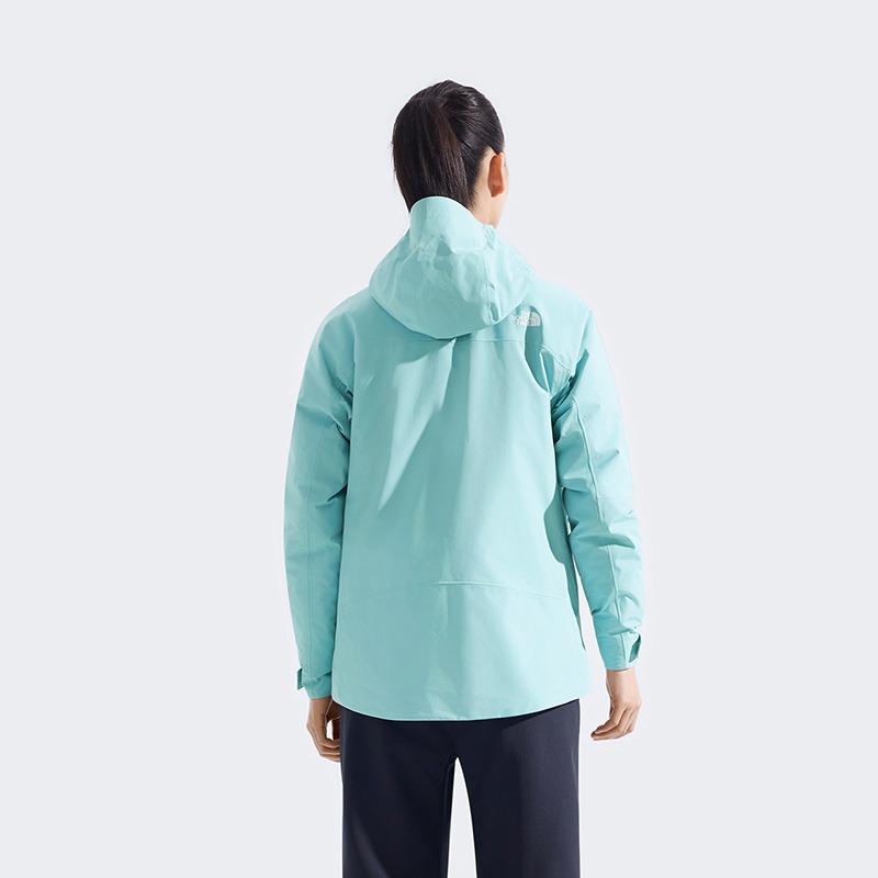 THE NORTH FACE 女 DV羽絨兩件式外套/8ED1/藍-細節圖4