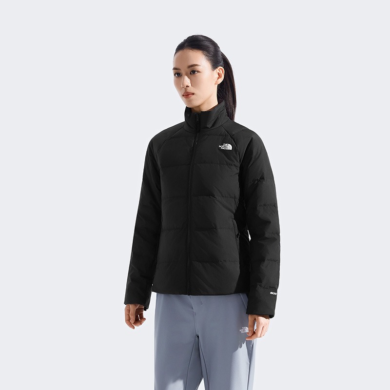-滿3000免運-[雙和專賣店]THE NORTH FACE 女 DV羽絨兩件式外套/8ED1/黑-細節圖5