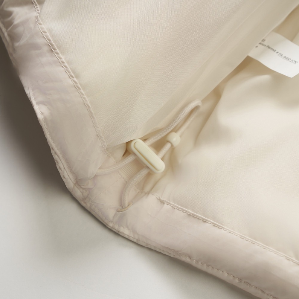 -滿3000免運-[雙和專賣店]THE NORTH FACE 女 600fill兜帽羽絨外套/8ENC/沙丘白-細節圖8