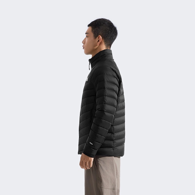 -滿3000免運-[雙和專賣店] THE NORTH FACE 男 700Fill 保暖羽絨外套/可套接/8DX2/黑-細節圖4