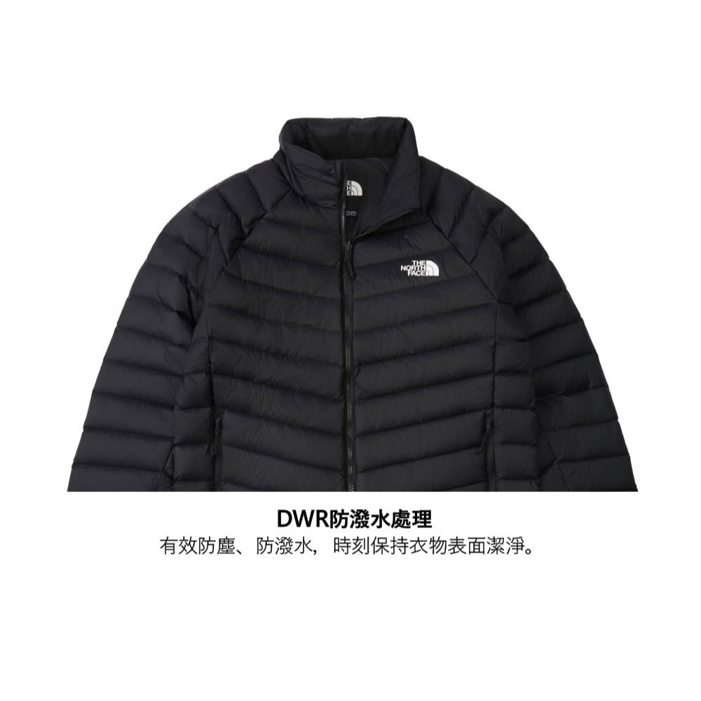 -滿3000免運-[雙和專賣店] THE NORTH FACE 男 700Fill 保暖羽絨外套/可套接/8DX2/黑-細節圖8