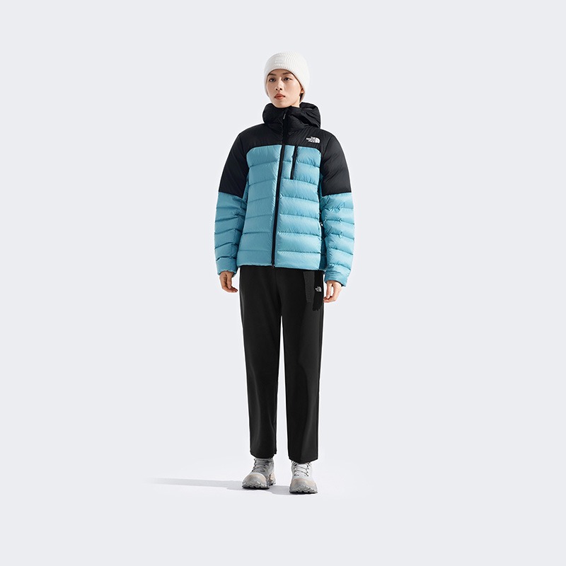 -滿3000免運-[雙和專賣店] THE NORTH FACE 女 抓絨保暖防潑水長褲/8DXF/黑-細節圖2