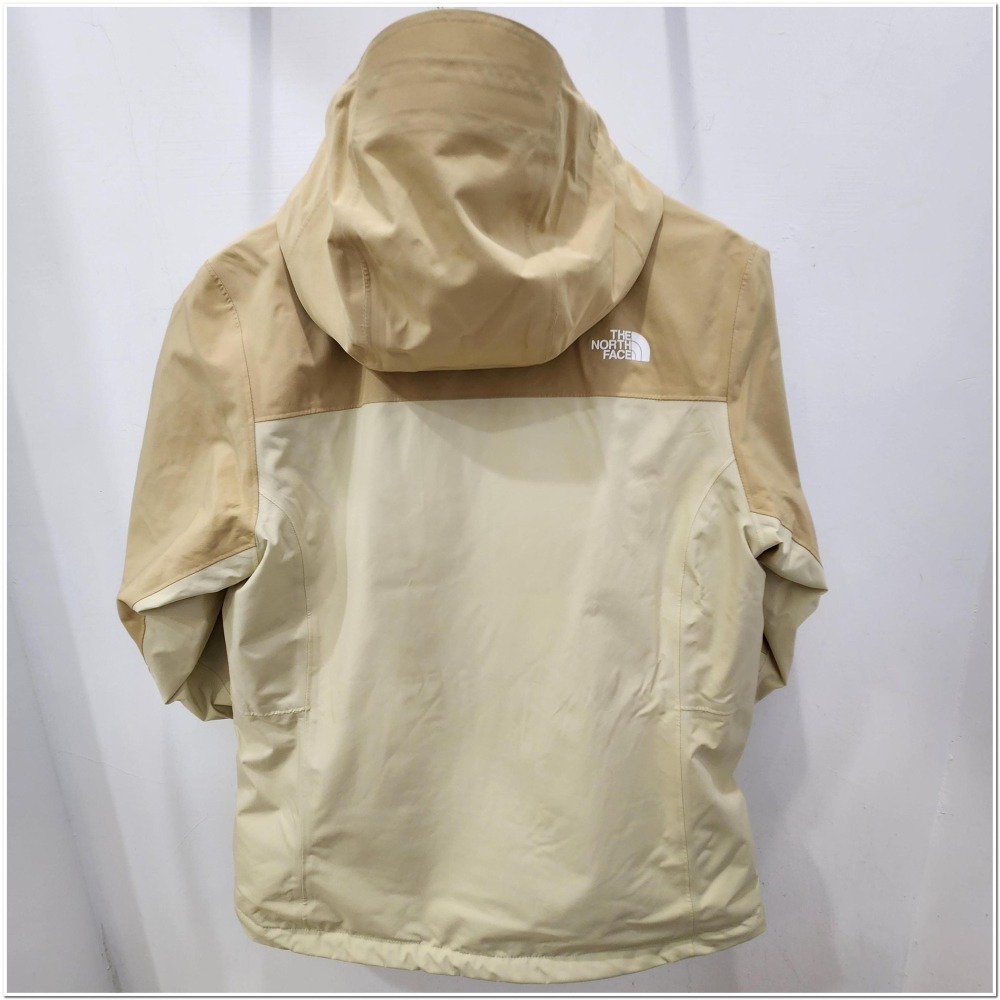 - 滿3000免運 -[雙和專賣店]THE NORTH FACE 女 DV刷毛兩件式外套/8CK3/卡其-細節圖2