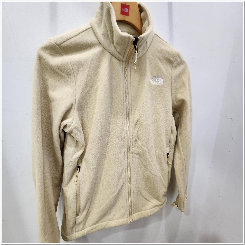 - 滿3000免運 -[雙和專賣店]THE NORTH FACE 女 DV刷毛兩件式外套/8CK3/卡其-細節圖5