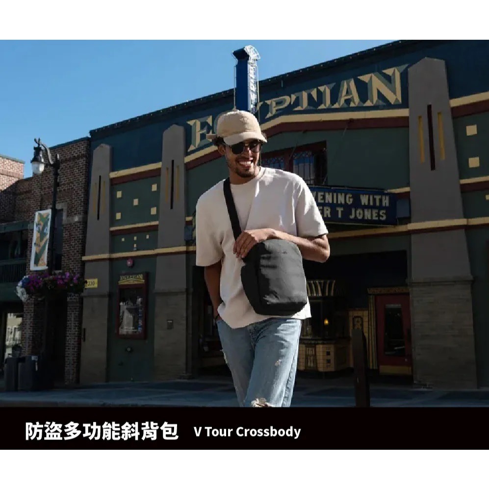 [雙和專賣店]Pacsafe® V 防盜旅行斜背包 7L/61110130/黑-細節圖4