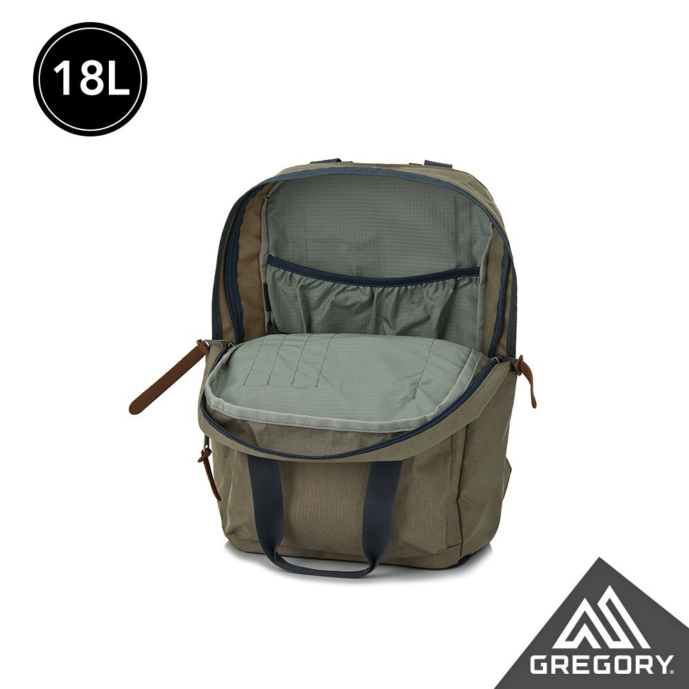 [雙和專賣店] GREGORY 18L EASY PEASY DAY休閒後背包/GG103868/沙暴棕-細節圖5