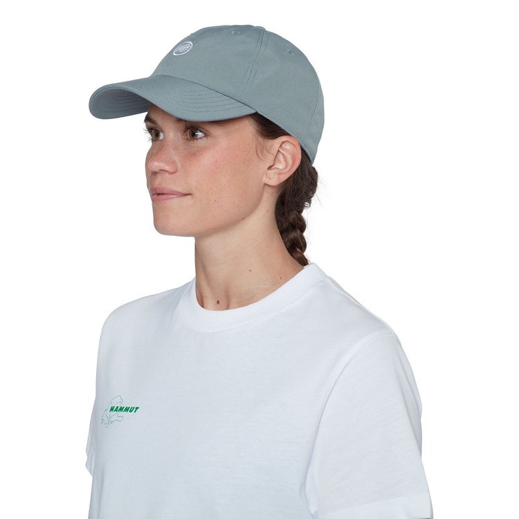 [雙和專賣店] MAMMUT 長毛象 Baseball Cap 棒球帽/119100052/地層灰藍-細節圖3