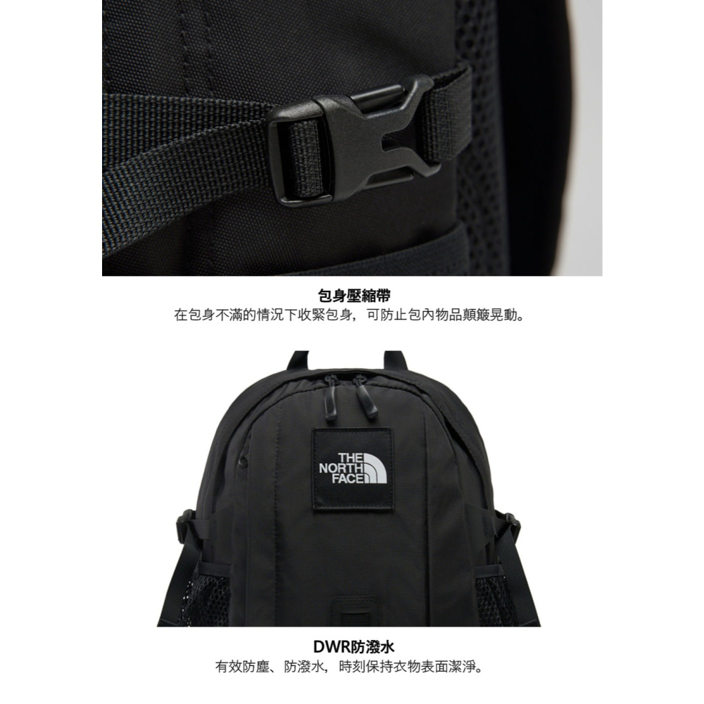 [雙和專賣店] THE NORTH FACE 12L 休閒後背包/8GJJ/黑-細節圖6